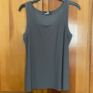 Sympli.  Mushroom Tank.  Size 10